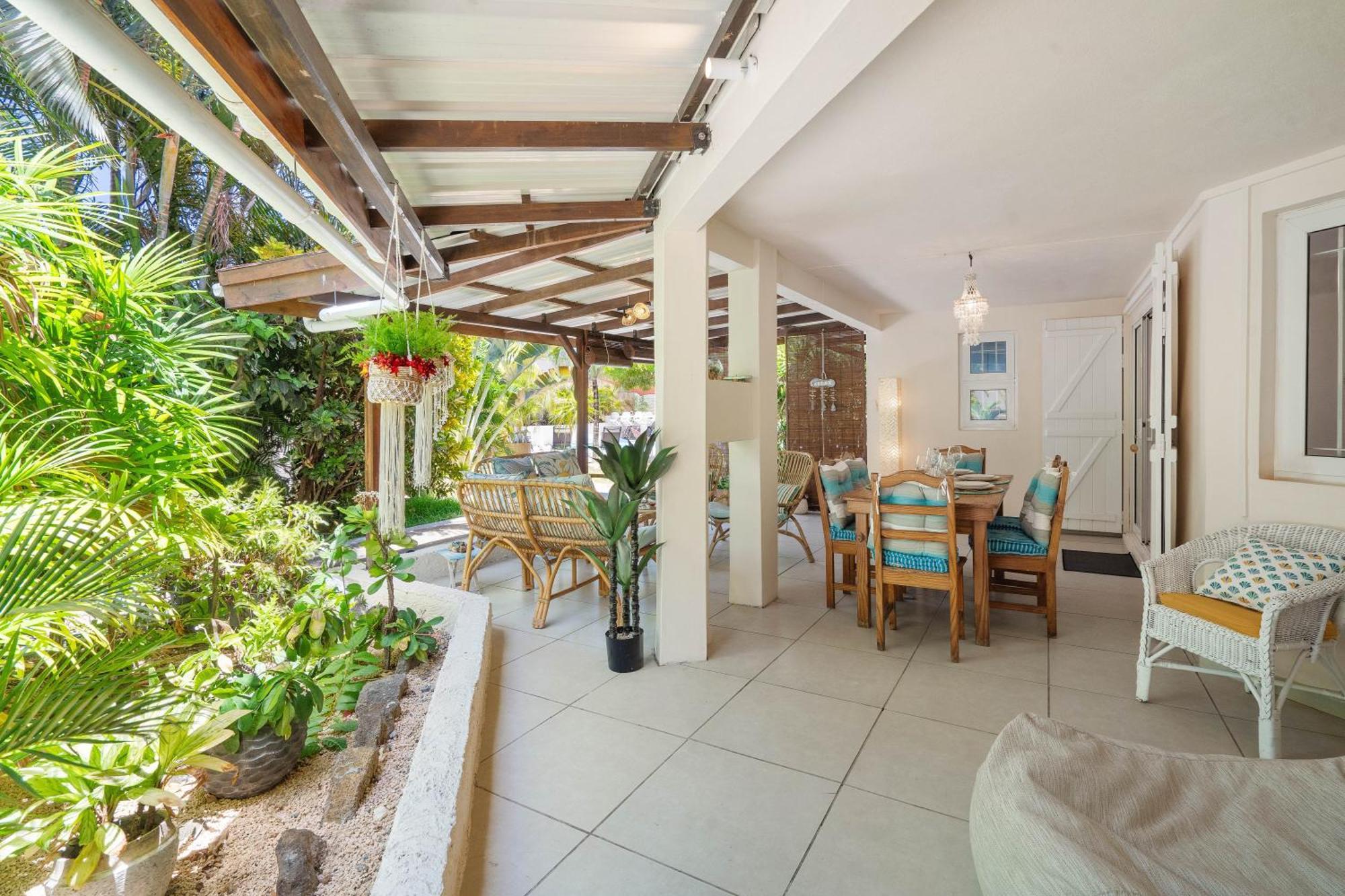 Lakaz Del Sol - Modern And Elegant With Luxurious Garden, Pool And Barbecue Area - Tourism Permit Certified Apartamento *