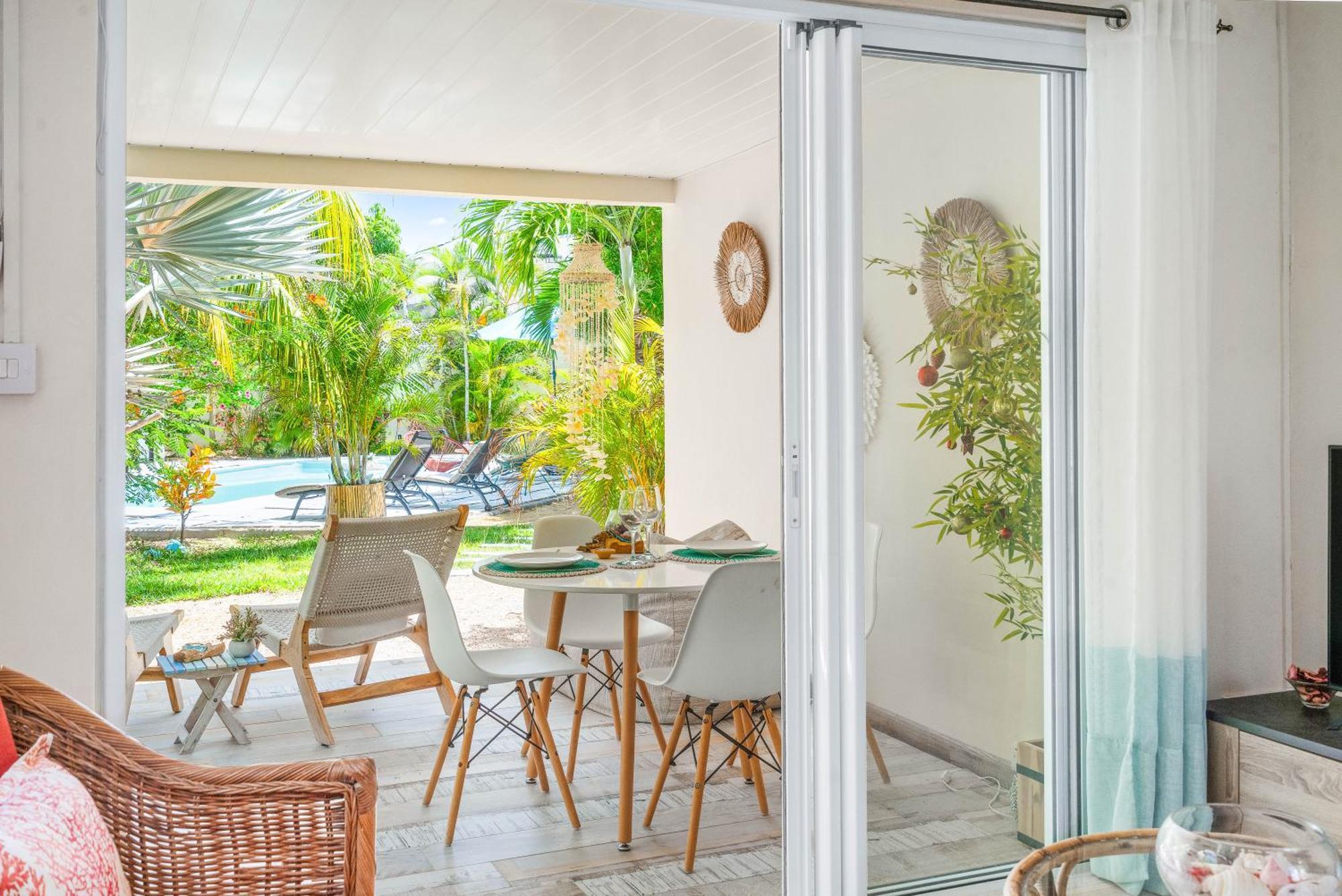 Apartamento Lakaz Del Sol - Modern And Elegant With Luxurious Garden, Pool And Barbecue Area - Tourism Permit Certified Tamarin
