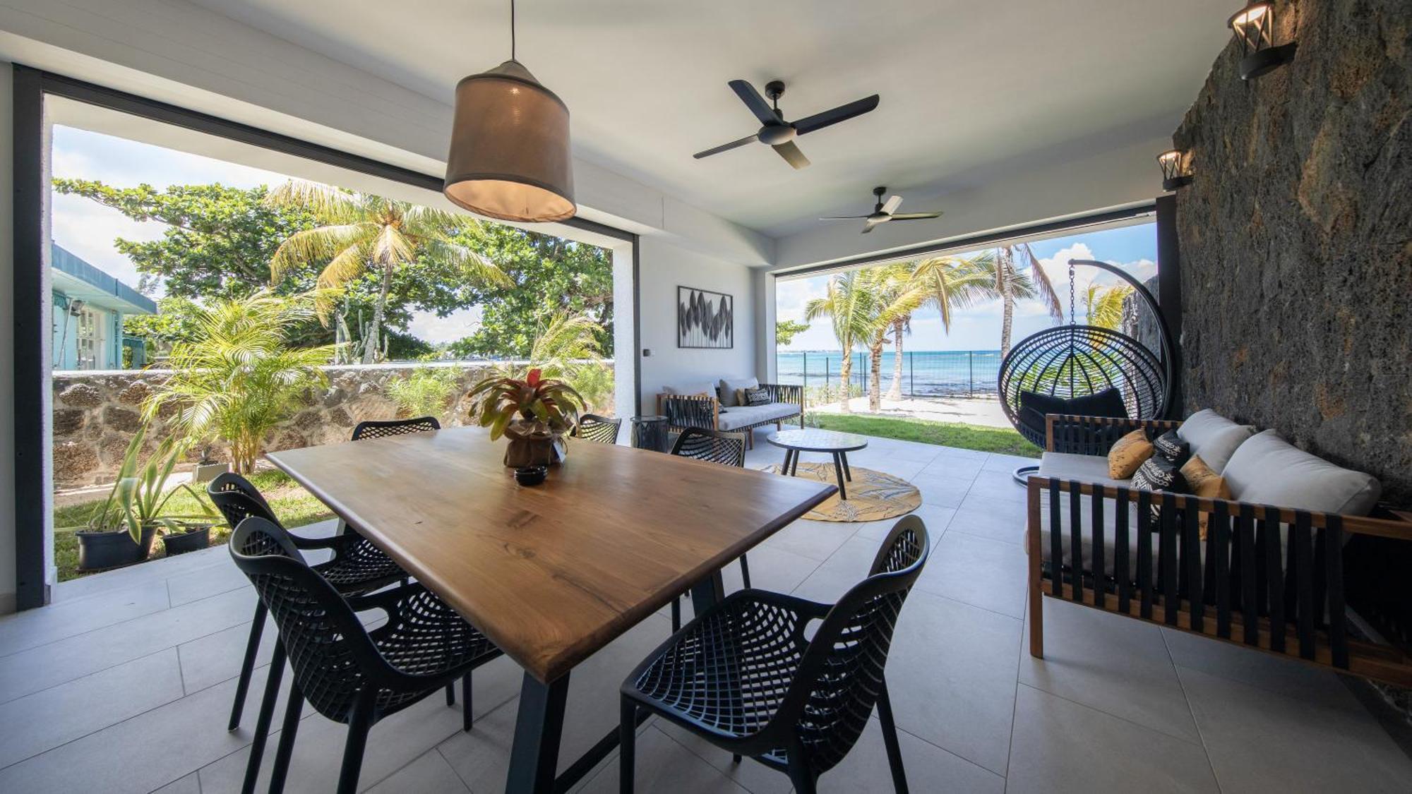 Pointe D'azur Sea-view With Lov Apartment Pereybere Beach