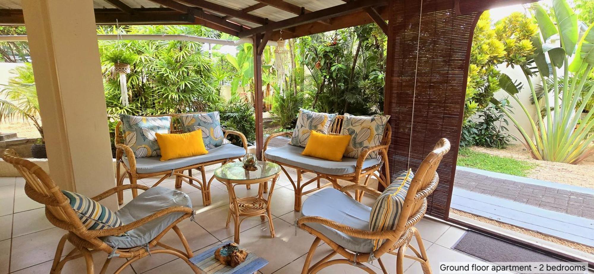 Apartamento Lakaz Del Sol - Modern And Elegant With Luxurious Garden, Pool And Barbecue Area - Tourism Permit Certified Tamarin