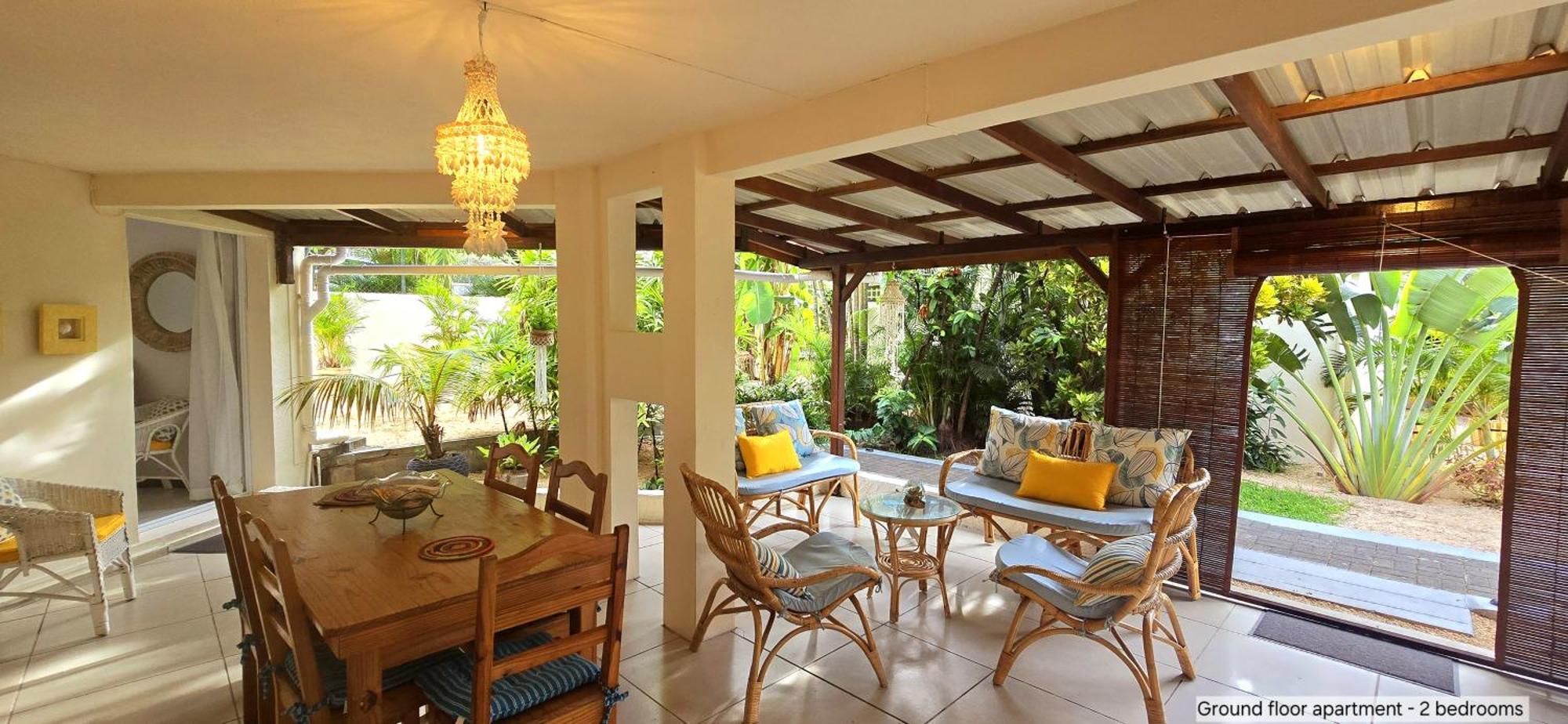 Lakaz Del Sol - Modern And Elegant With Luxurious Garden, Pool And Barbecue Area - Tourism Permit Certified Apartamento *