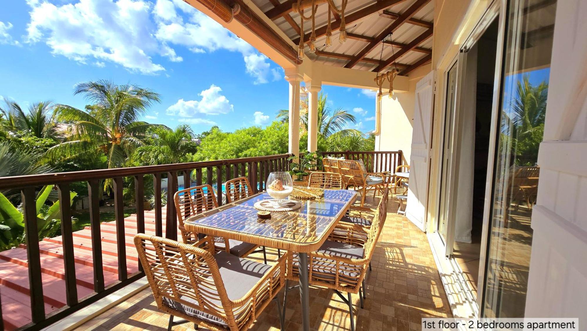 Lakaz Del Sol - Modern And Elegant With Luxurious Garden, Pool And Barbecue Area - Tourism Permit Certified Apartamento