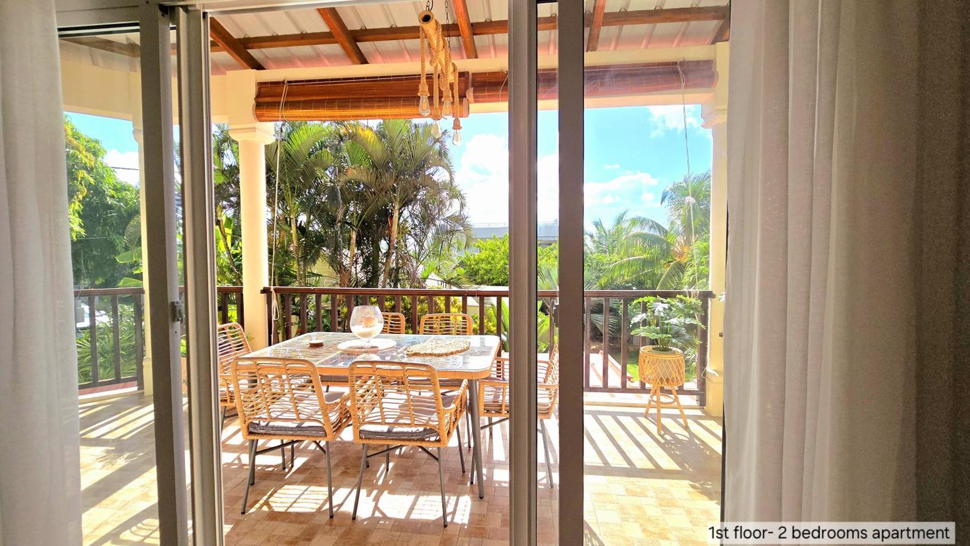 Lakaz Del Sol - Modern And Elegant With Luxurious Garden, Pool And Barbecue Area - Tourism Permit Certified Apartamento *