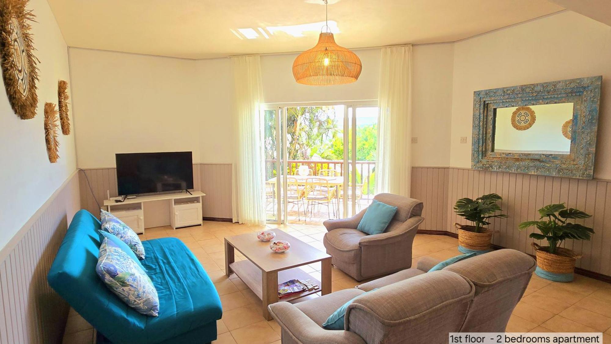 Lakaz Del Sol - Modern And Elegant With Luxurious Garden, Pool And Barbecue Area - Tourism Permit Certified Apartamento