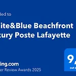 White&Blue Beachfront Luxury Poste Lafayette