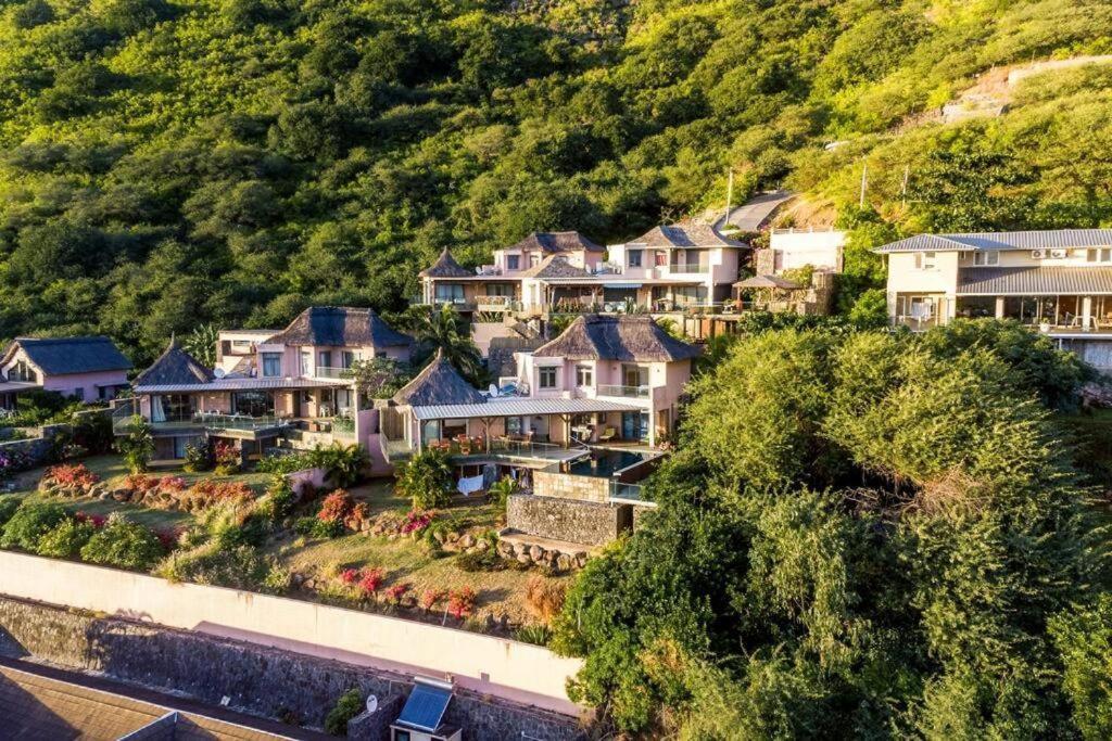 Teranga Avec Vue Panoramique Sur La Baie De Villa Tamarin