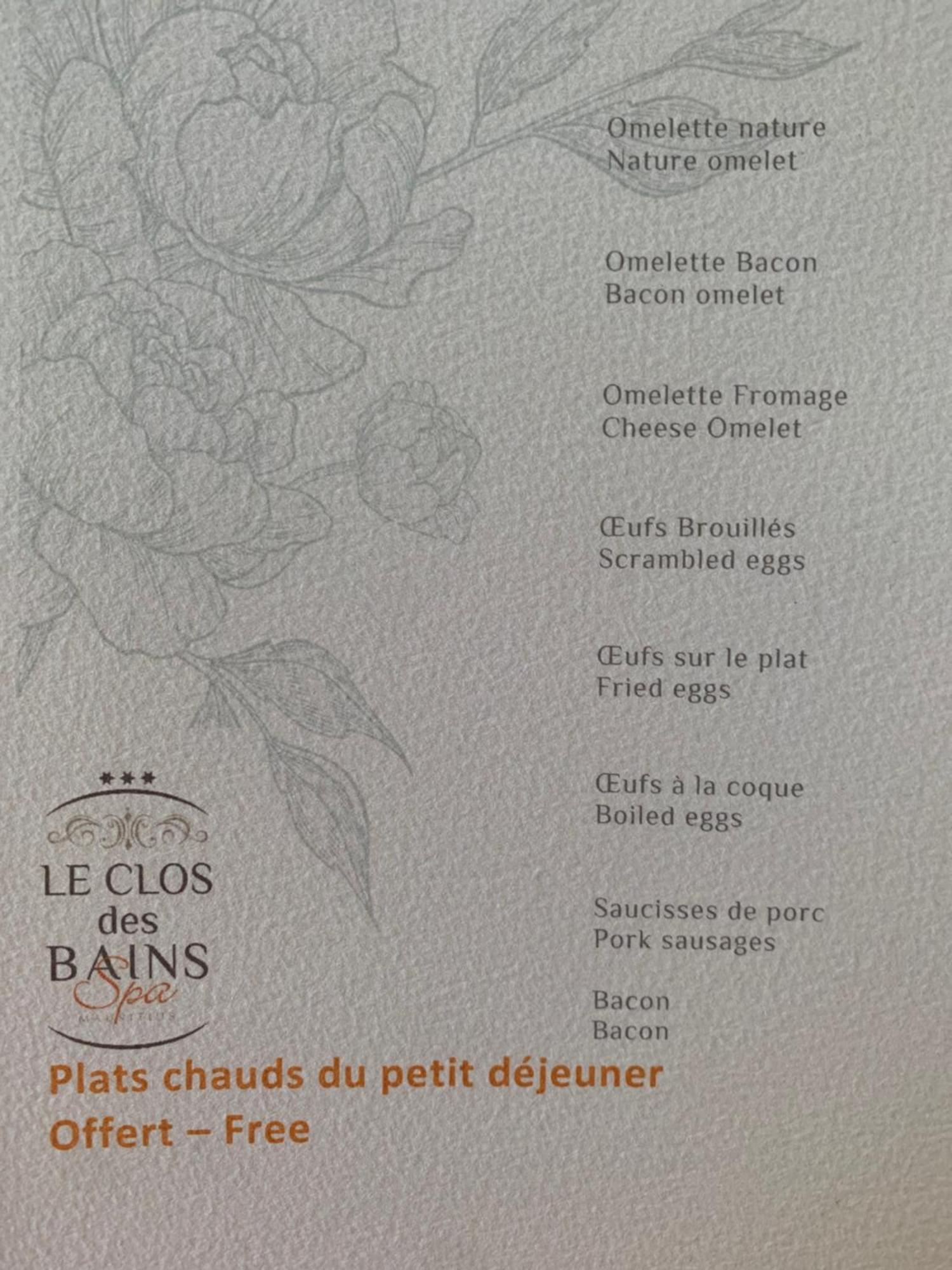 Hotel Le Clos Des Bains Mauritius