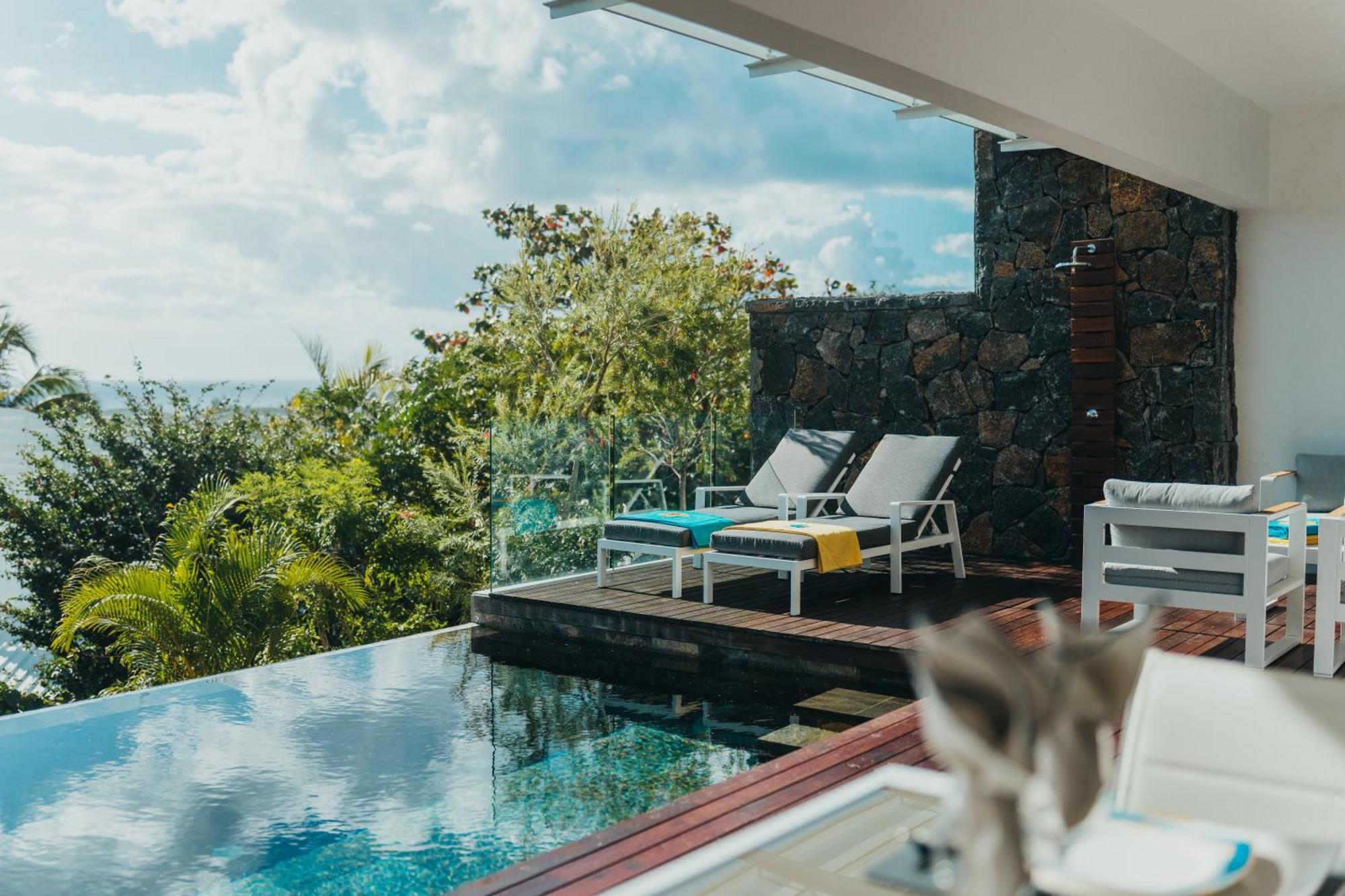 De Luxe Piscine Et Vue Rivière Noire