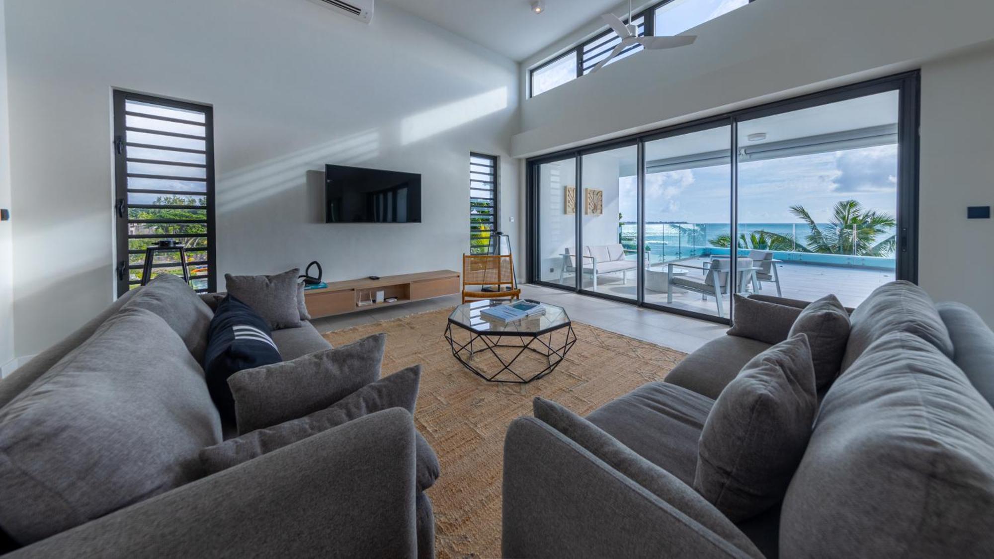 Apartment Front Penthouse In Pereybere