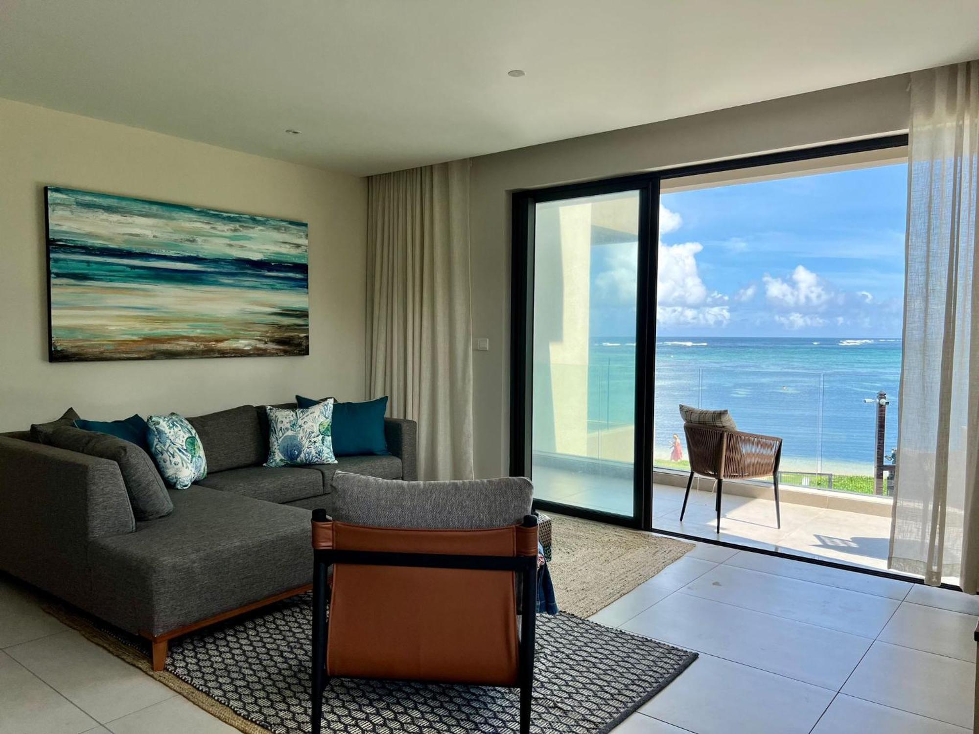 Beachfront Ocean Terraces Residence, Poste Lafayette-apt-a4 Apartment Riviere du Rempart