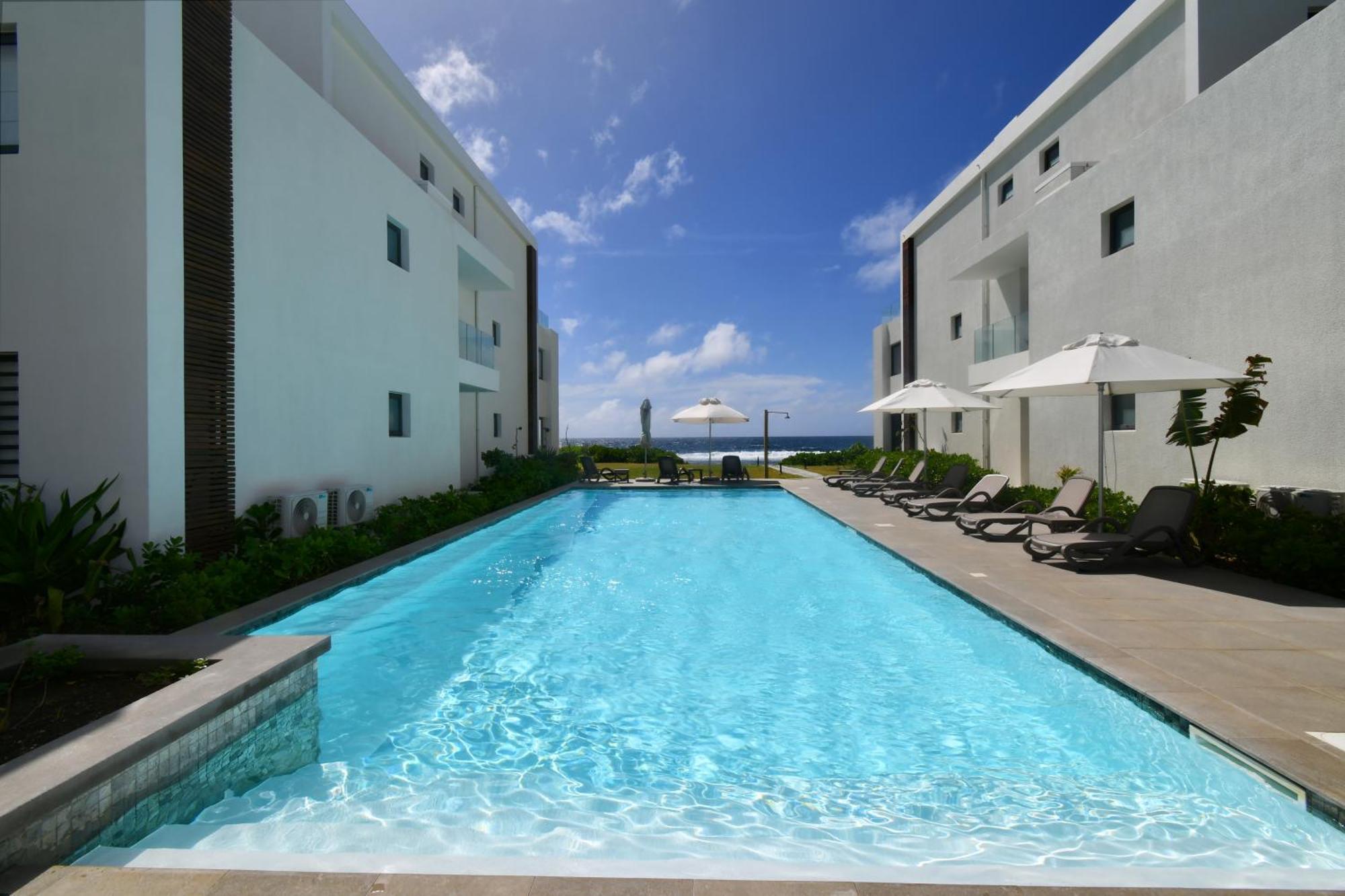 Villa White&blue Beachfront Luxury Poste Lafayette