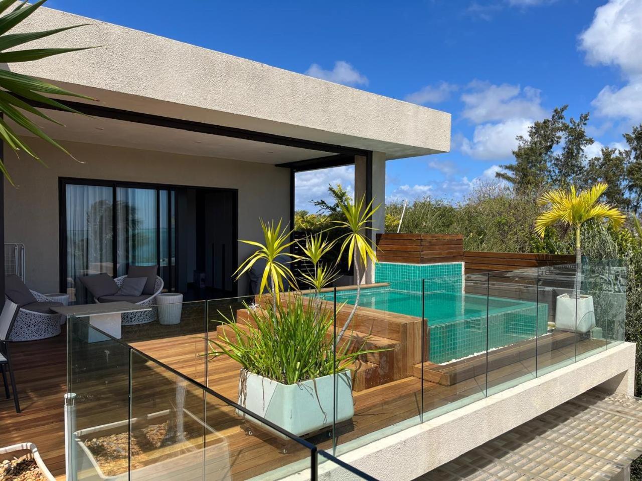 Penthouse 3 Vue Lagon Imprenable Apartment Calodyne