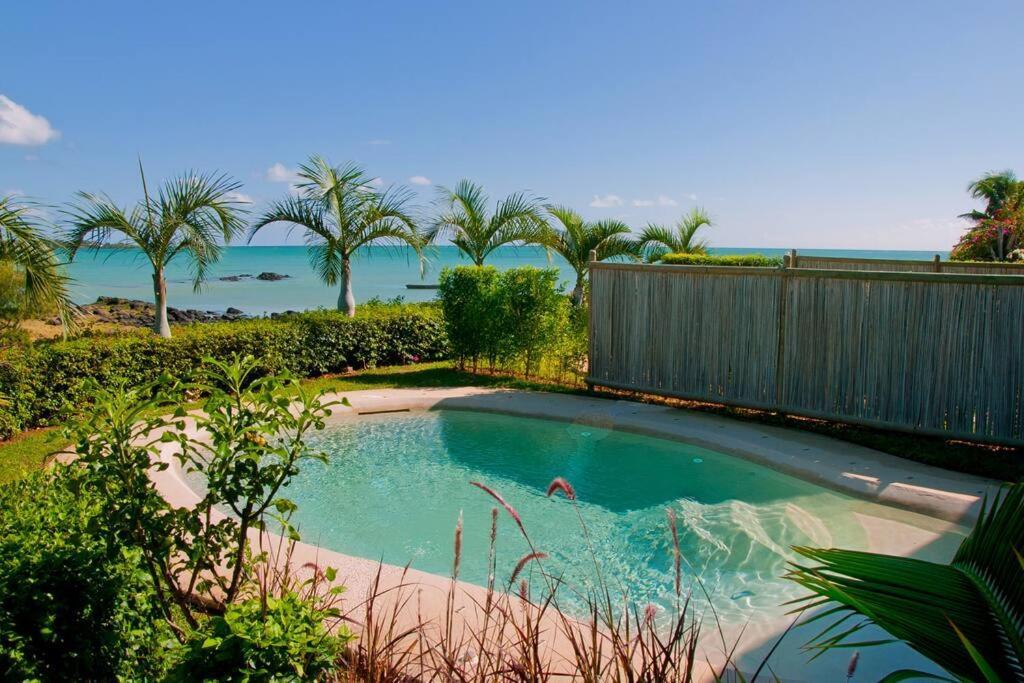 Beachfront Baladirou ,3 Bedroom In Calodyne, Private Pool