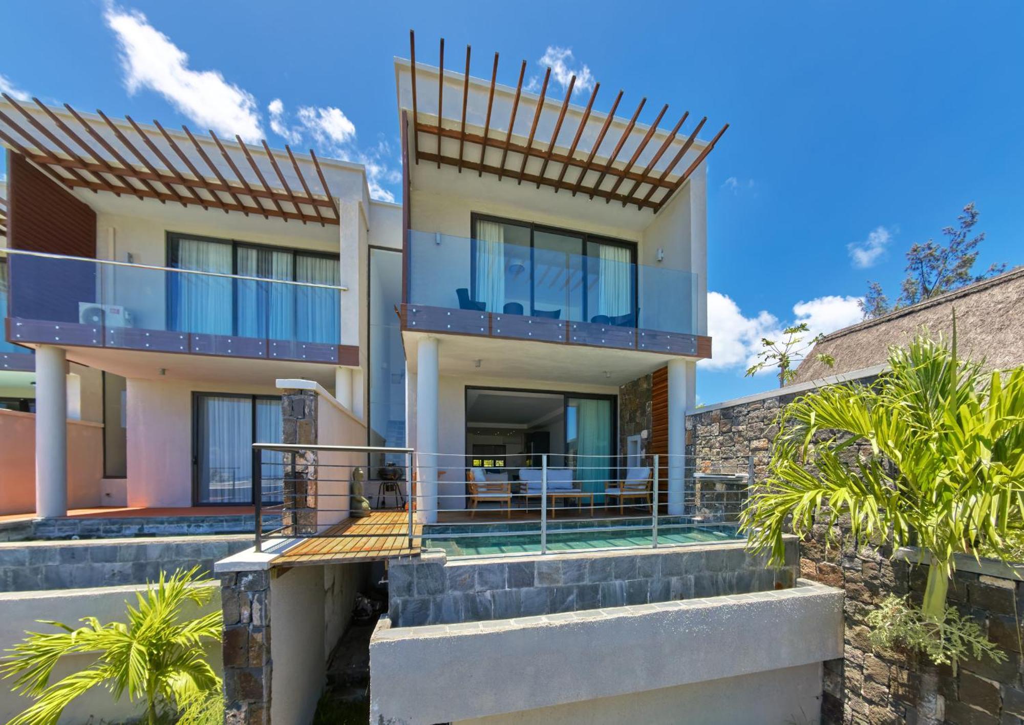 Apartment Duplex Skyline, 3 Bedroom En Suite, Beachfront Cap Malheureux
