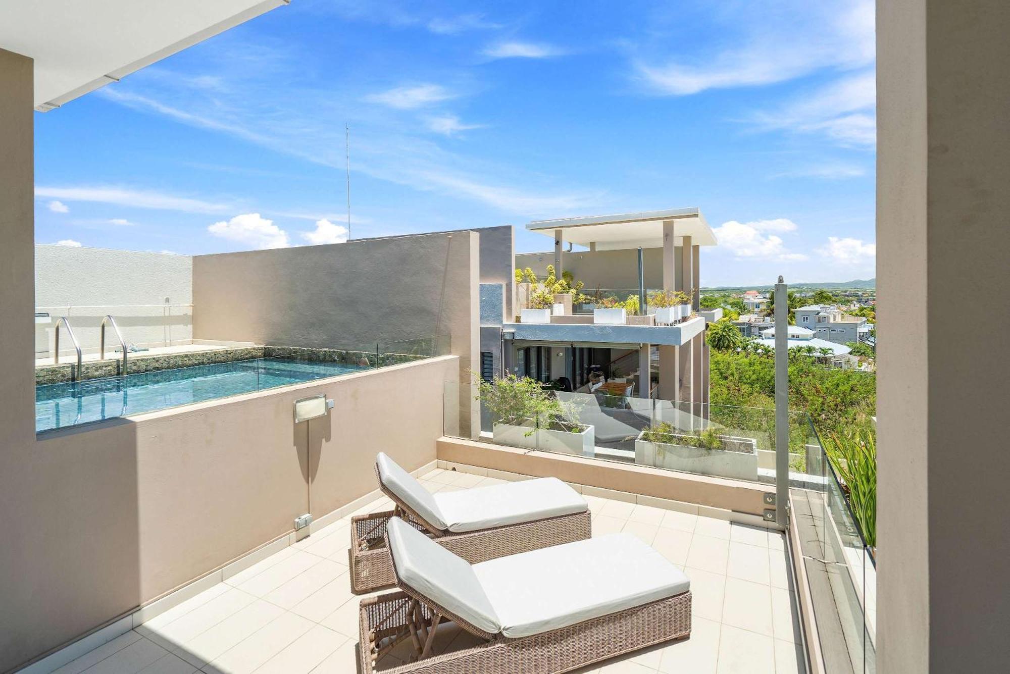 Amazing Penthouse - Rooftop & Pool Cap Malheureux