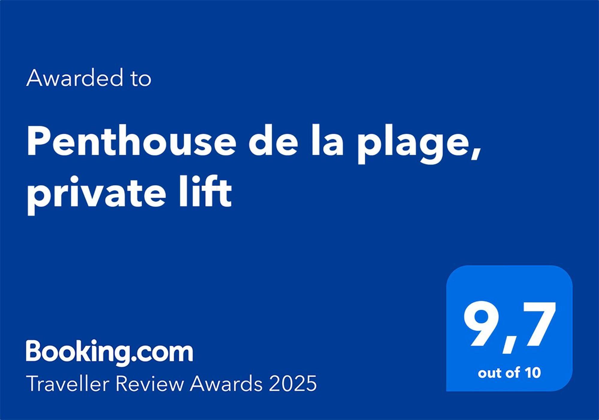 Apartment Penthouse De La Plage, Private Lift
