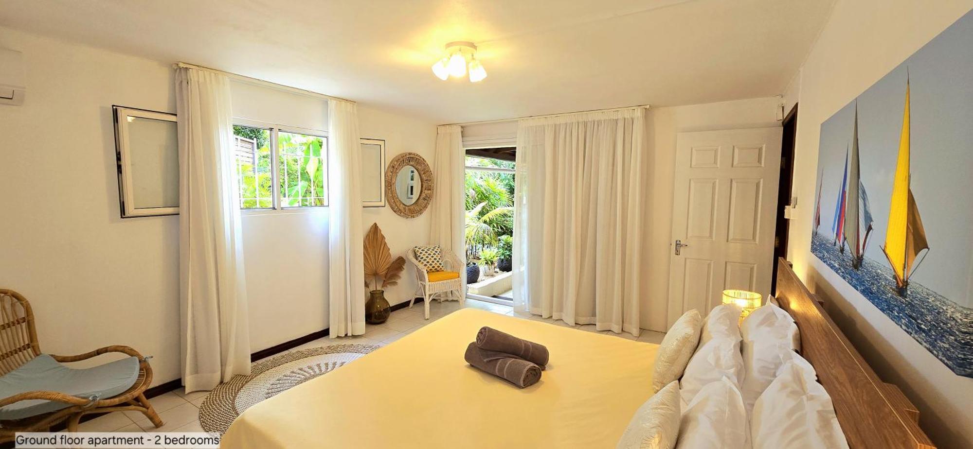 Lakaz Del Sol - Modern And Elegant With Luxurious Garden, Pool And Barbecue Area - Tourism Permit Certified Apartment *