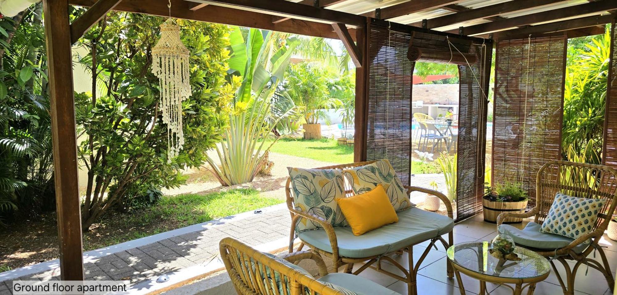 Lakaz Del Sol - Modern And Elegant With Luxurious Garden, Pool And Barbecue Area - Tourism Permit Certified Apartment Tamarin