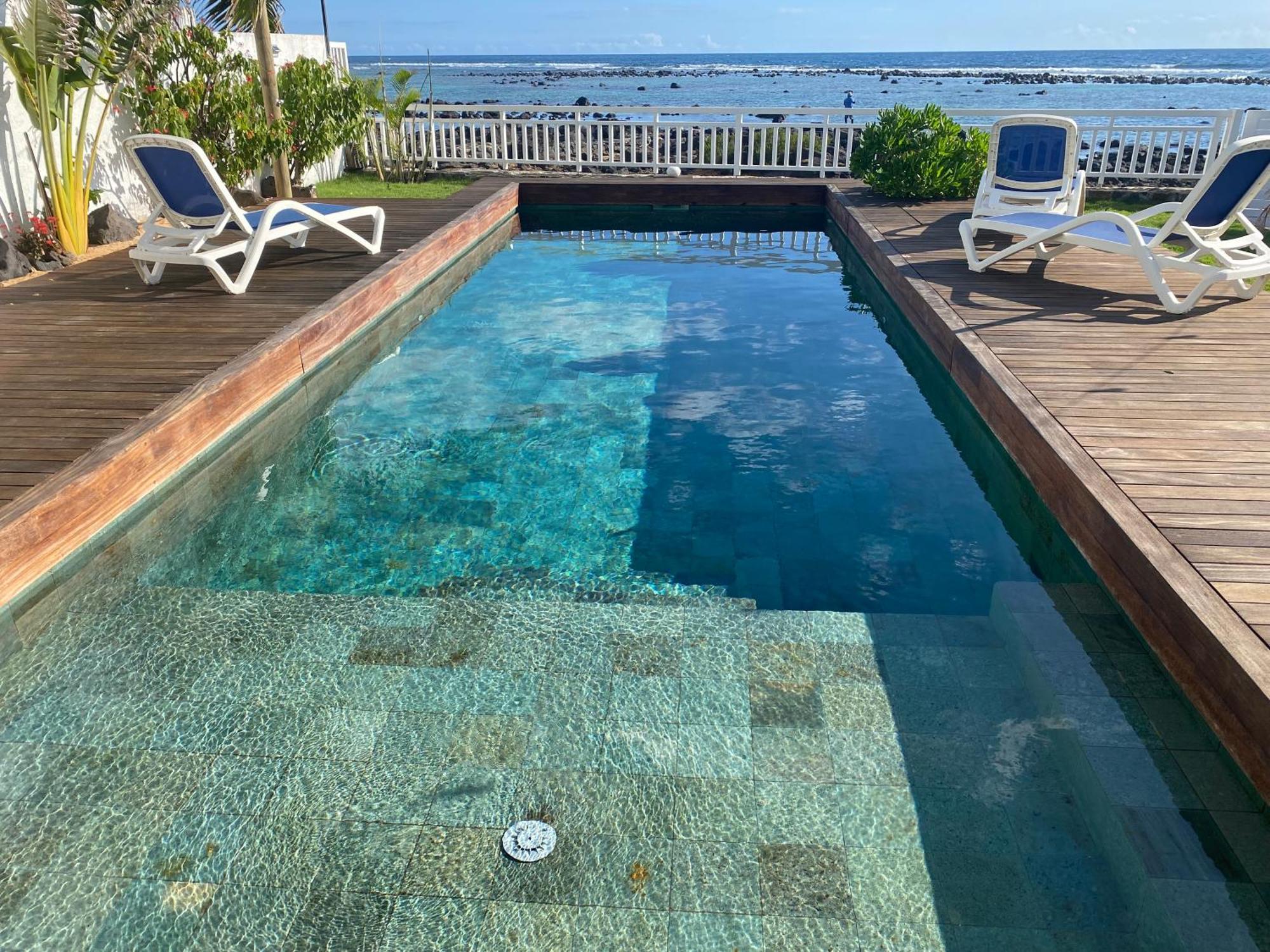 Villa Ocean View Retreat Mauritius, Access, Pool