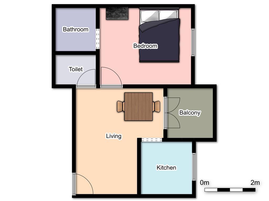 Allamanda - 100m Apartment *