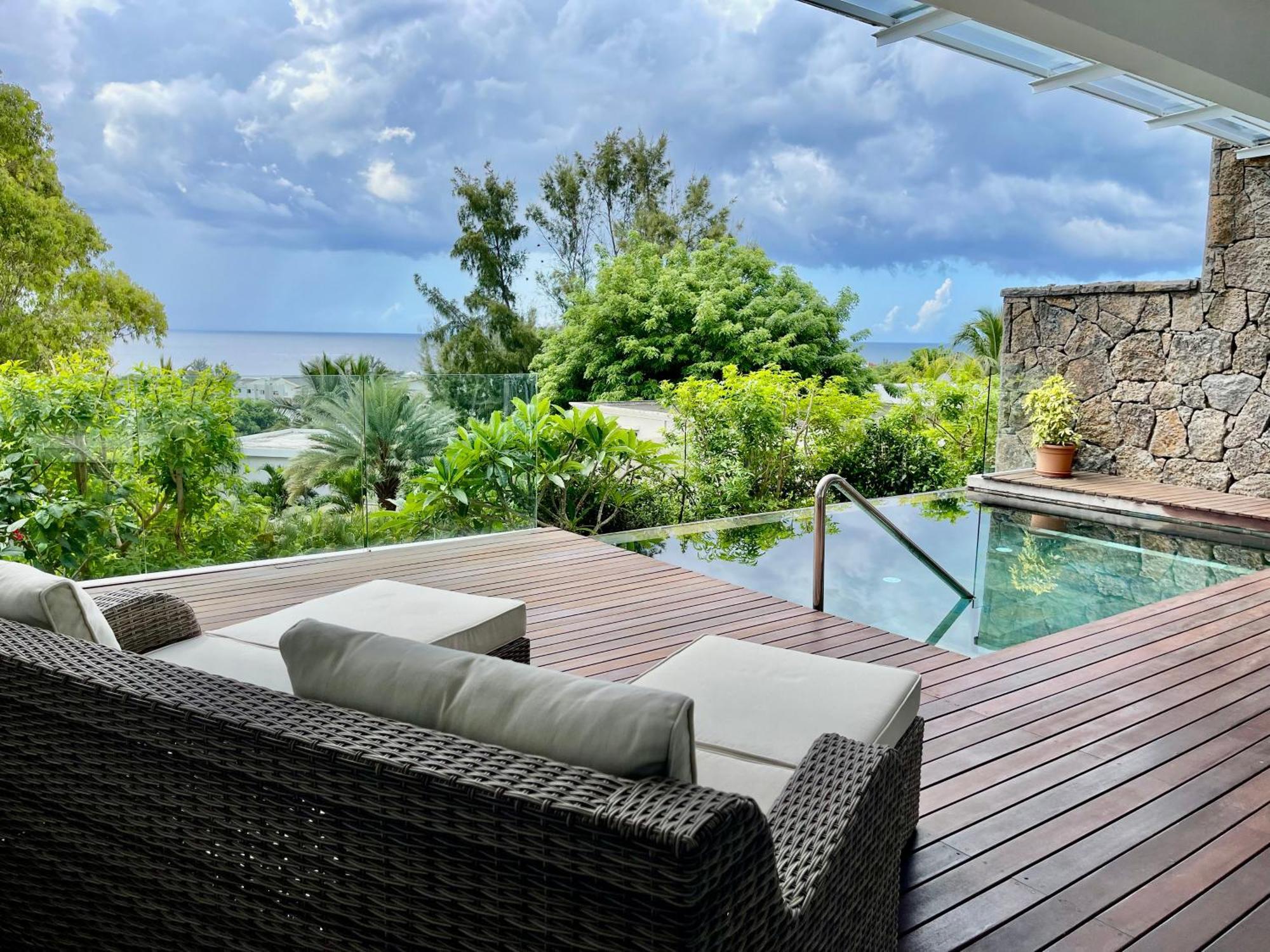 Apartment 2 Avec Piscine, Vue Sur La Baie Tamarin