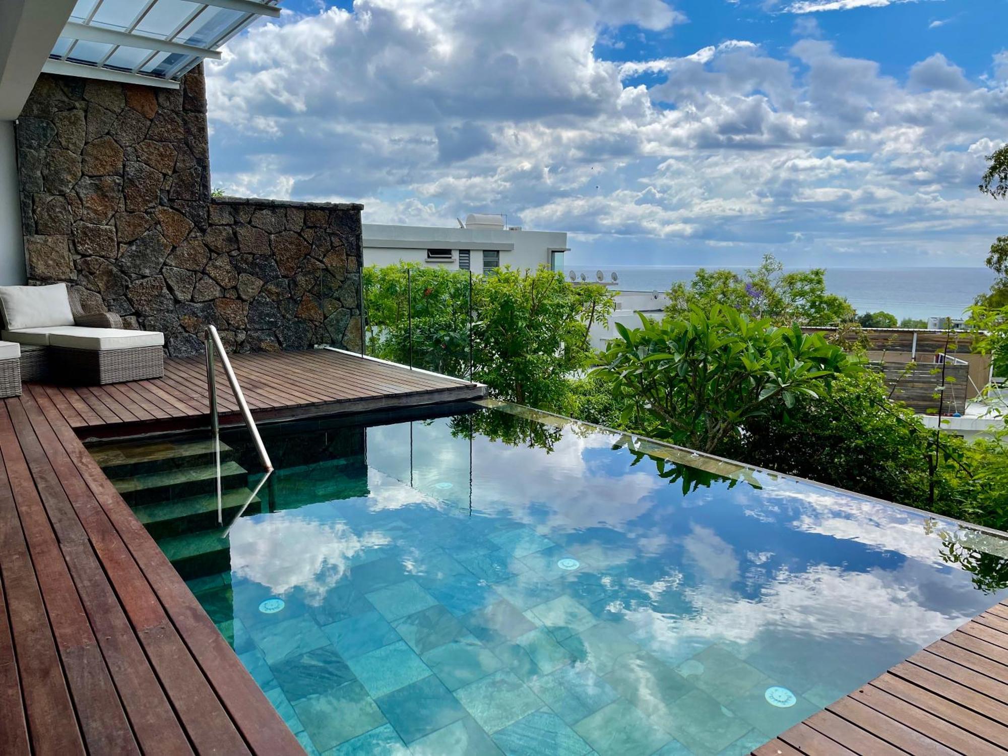 Apartment 2 Avec Piscine, Vue Sur La Baie Tamarin