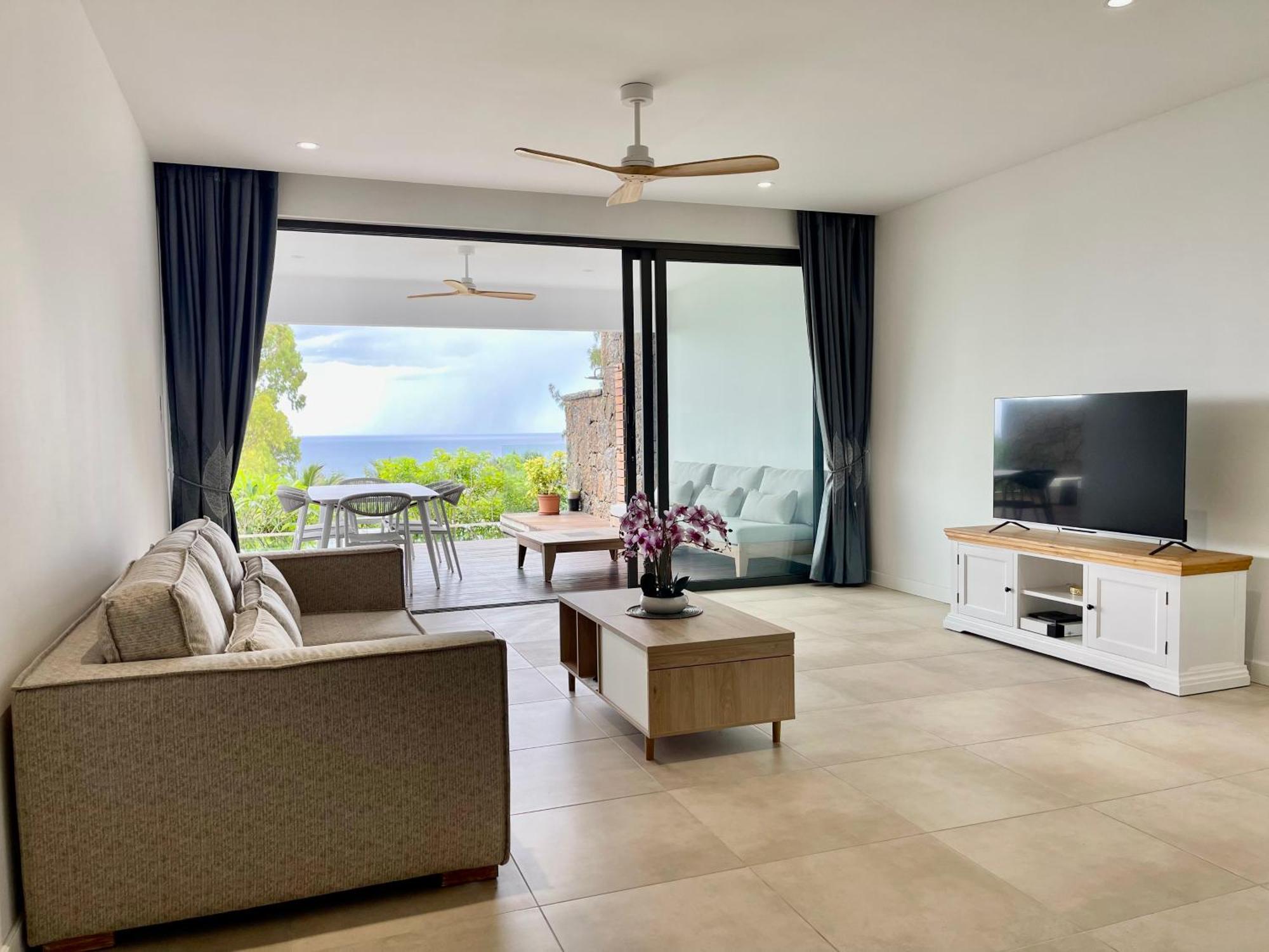 2 Avec Piscine, Vue Sur La Baie Tamarin