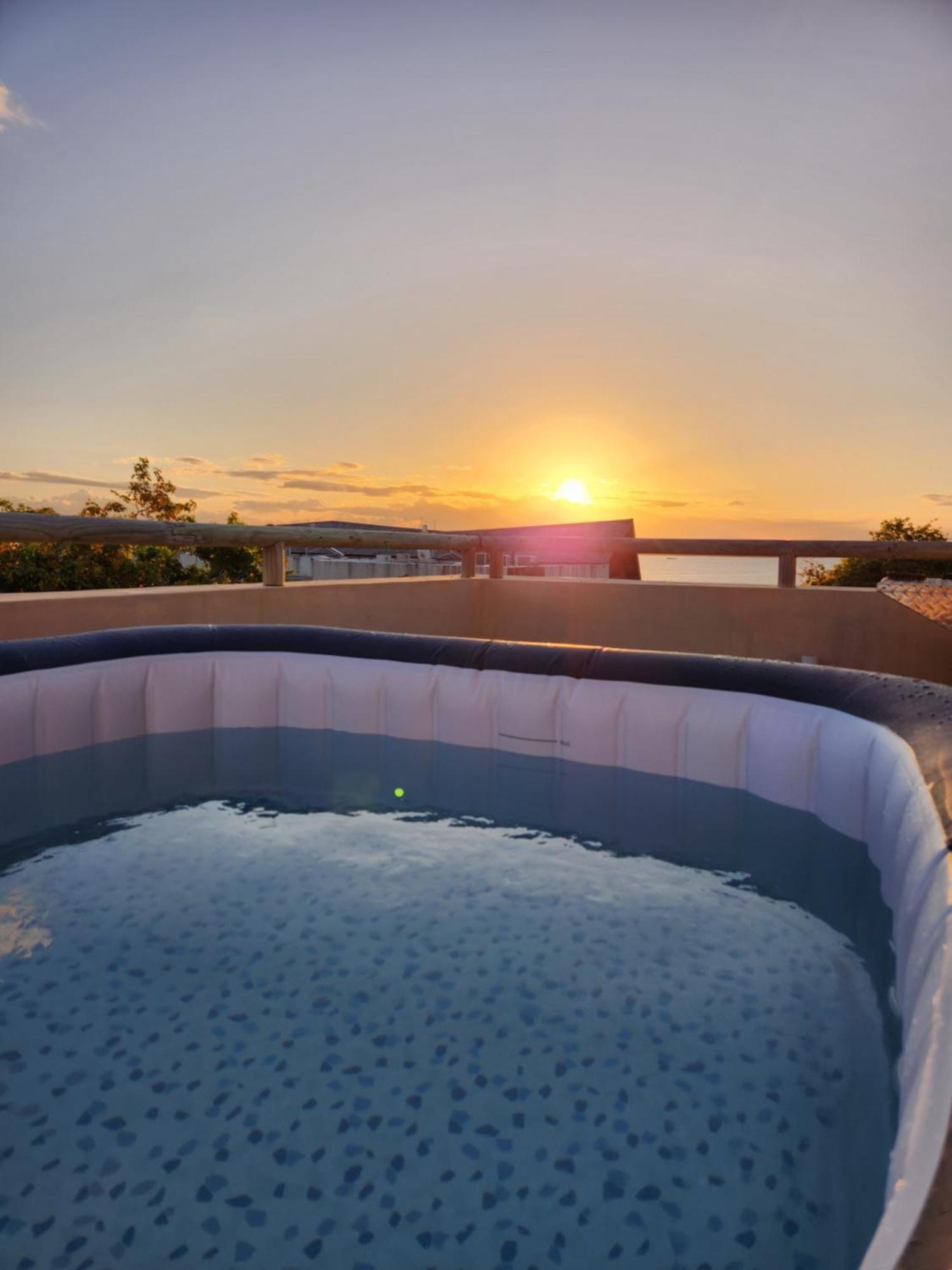 Cozy Pavillon With Private Jacuzzi On Rooftop Terrace - Jolly's Rock Grand-Gaube