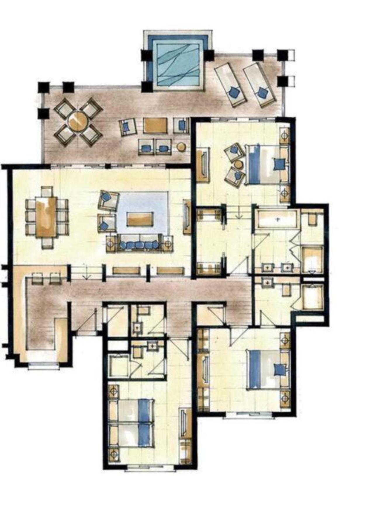 Apartment Sea View Anahita Golf And