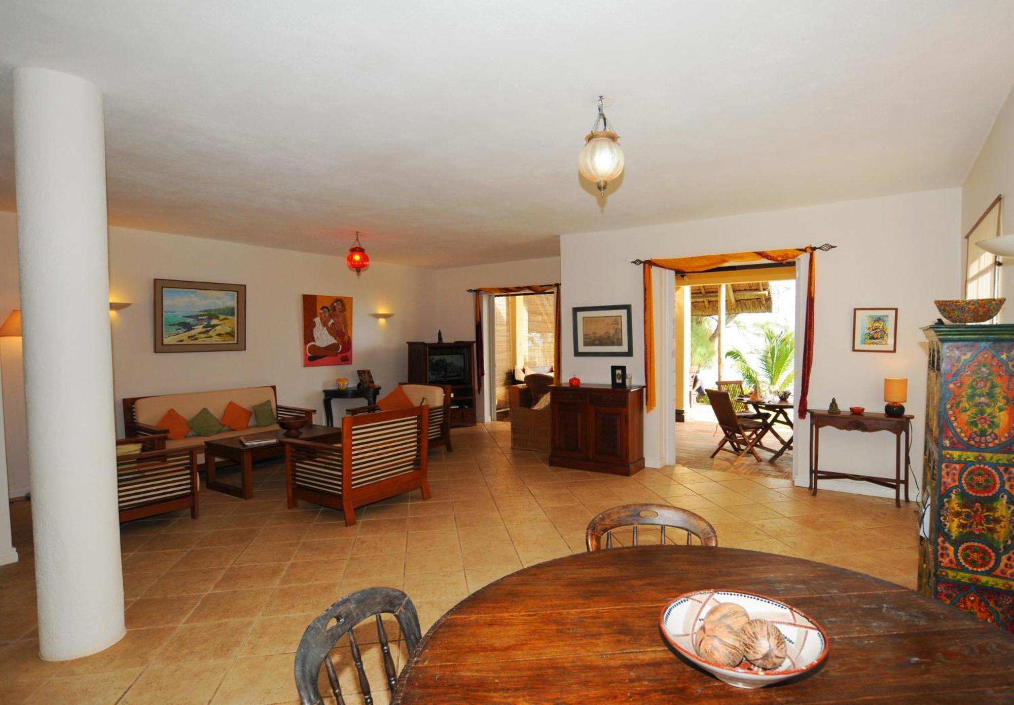 Ernestville 2 Beachfront Casa de férias Pointe aux Canonniers