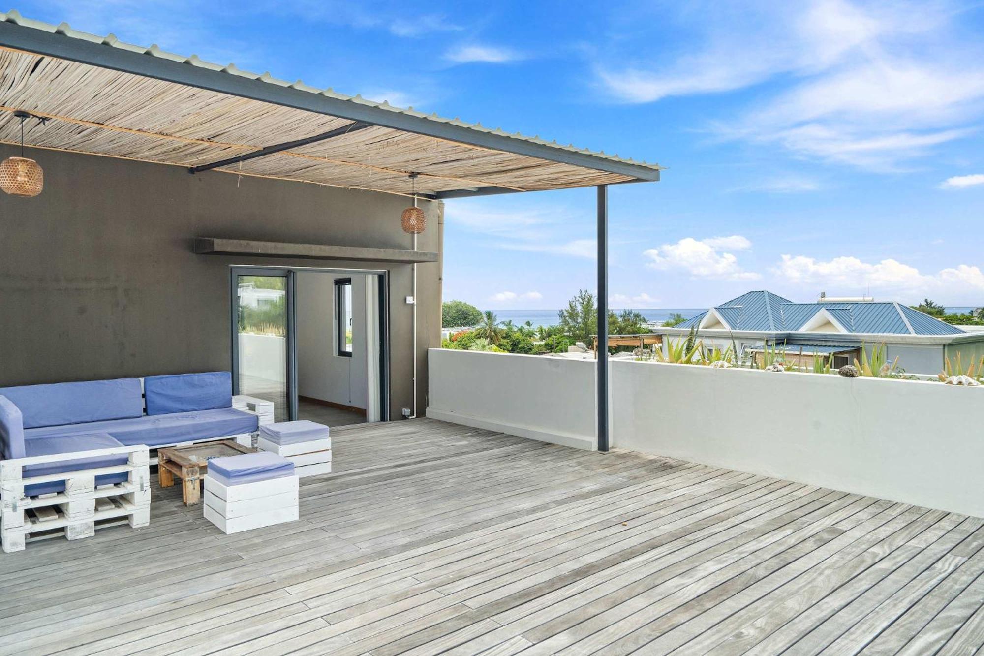 Aloah Penthouse - Seaview & Private Pool Apartment Riviere Noire