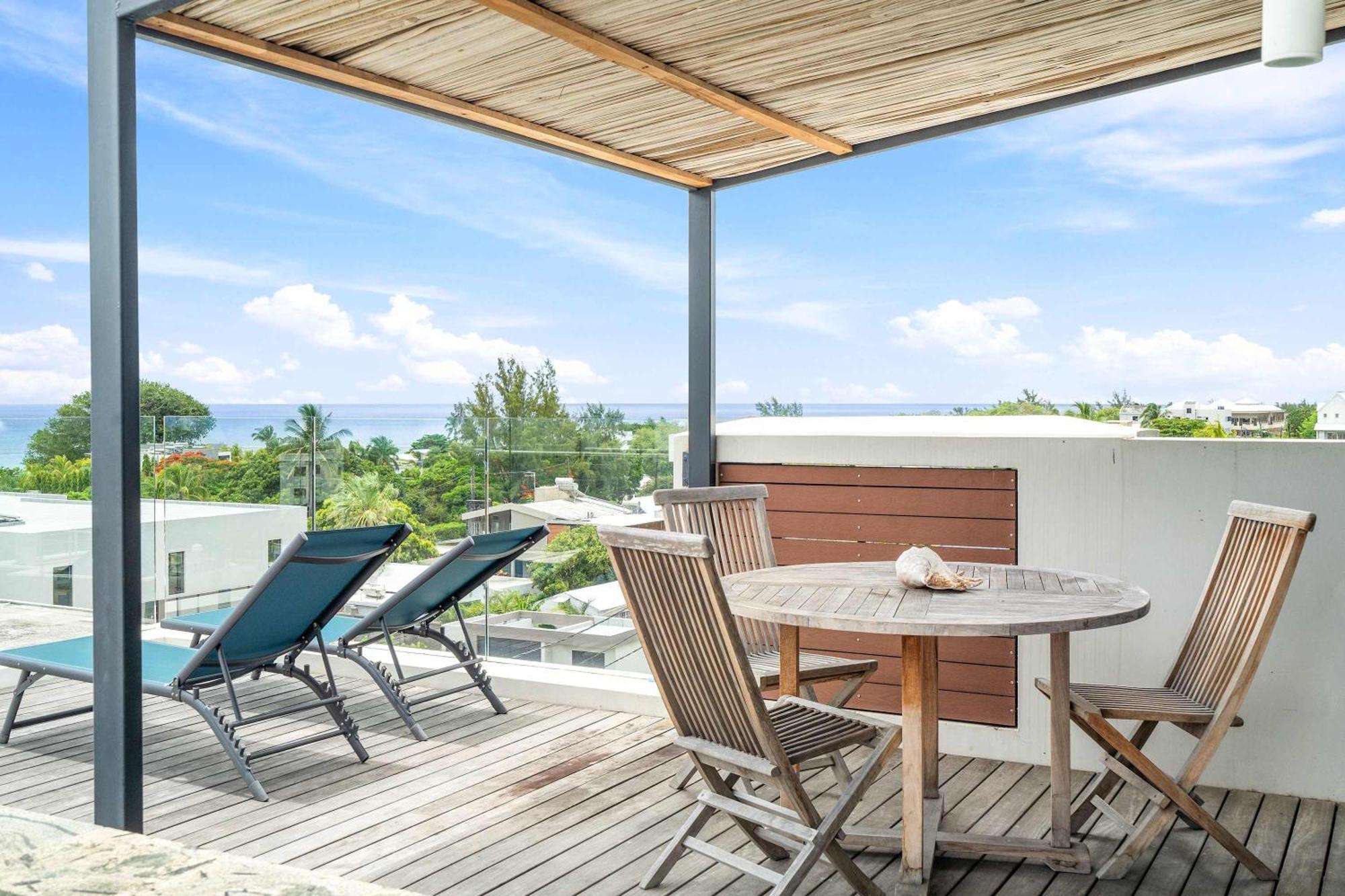 Aloah Penthouse - Seaview & Private Pool Apartment Riviere Noire