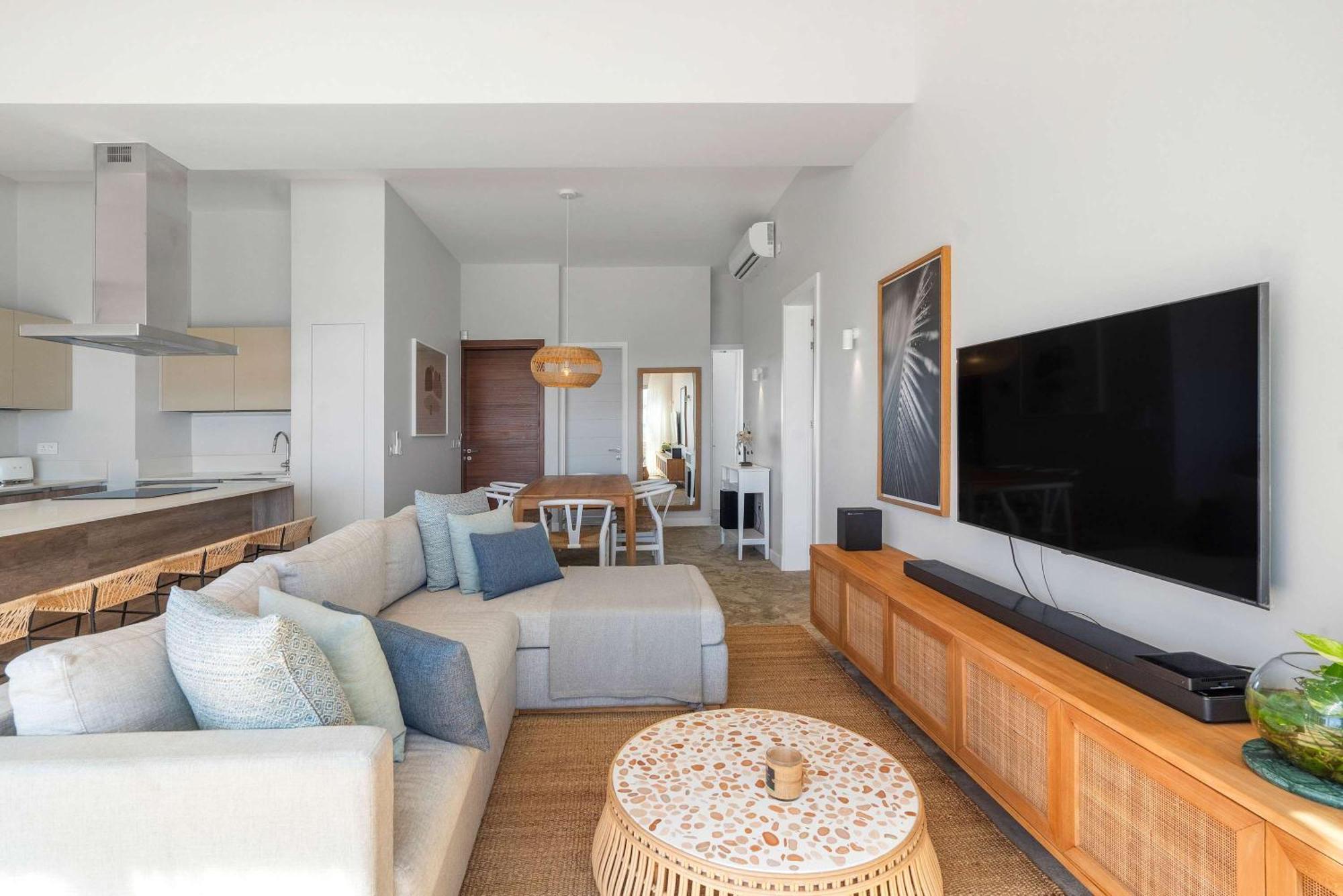 Aqua Serena - Luxury Beachfront Penthouse Apartment Grand Gaube